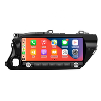 Nueva pantalla de radio para coche Android de 12.3 pulgadas para Toyota Hilux Revo 2015-2023, unidad principal para coche, monitor, reproductor multimedia, Carplay, navegación