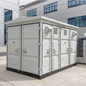 Ensemble complet de poste de transformateur compact pour compensation de puissance réactive extérieure 22 kV - Product Image 1