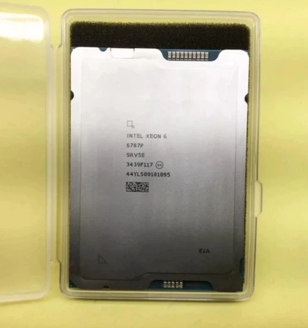Intel Xeon 6 CPU 6787P Processor 336M Cache 2.00 GHz 86Core 350W 6700 with P-cores for Proliant DL380 G12 Poweredge R770 Server