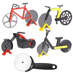 Bicycle Cutter Mountain Bike Slicer Single-<b>Wheel</b> Pizza Cutting and Portioning Tool Pancake Separator Thin-Cake <b>Wheel</b> - Product Image 1