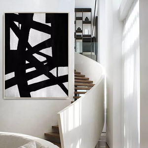 Opere d'Arte Personalizzate per l'Ospitalità, Stampe in Bianco <span class=keywords><strong>e</strong></span> Nero, Acquisti d'Arte FF&<span class=keywords><strong>E</strong></span>, Arte Murale Astratta Moderna <span class=keywords><strong>e</strong></span> Lussuosa per Interni - Product Image 1