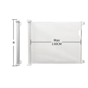 Barrière d'escalier rétractable de sécurité pour bébé, porte de Protection pour <span class=keywords><strong>maison</strong></span> - Product Image 1