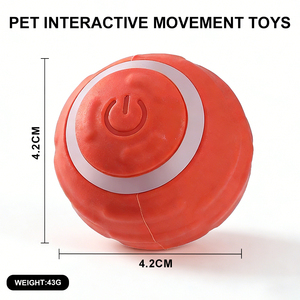 Nuevo Juguete Interactivo Ecológico <span class=keywords><strong>para</strong></span> Gatos, Automático, Recargable, con Rodillos, <span class=keywords><strong>de</strong></span> ABS y <span class=keywords><strong>Gel</strong></span> <span class=keywords><strong>de</strong></span> Sílice, Diseño Adorable, <span class=keywords><strong>para</strong></span> Gatos <span class=keywords><strong>de</strong></span> Interior - Product Image 2