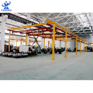 Kbk Modular Trọng lượng nhẹ cần cẩu 500kg Công suất 6M span Palăng điện CE chứng nhận - Product Image 5