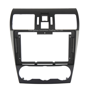 Marco de Radio para Coche <span class=keywords><strong>IMPREZA</strong></span>, Marco para Reequipamiento de Estéreo, Accesorios para el Tablero de Instrumentos para SUBARU FORESTER 2012-2018 <span class=keywords><strong>XV</strong></span> Negro ABC - Product Image 5