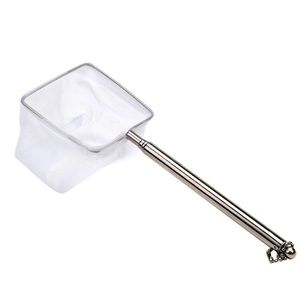3D Fishing Net Stainless Steel Extendable Lightweight For <b>Fish</b> <b>Tank</b> <b>Tropical</b> Ornamental <b>Fish</b> Cleaning Tool Rectangle Shape - Product Image 2