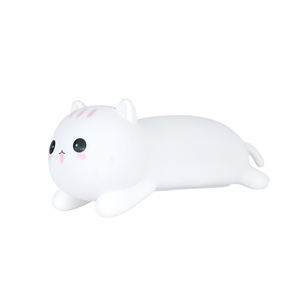 Tùy chỉnh sinh nhật mới lạ Kitty nightlight phim hoạt hình dễ thương thay đổi LED cảm ứng USB đèn trẻ em bé trẻ em Silicone đêm đèn - Product Image 4