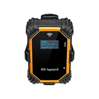 HUAguard HUA-K2 GPRS Guard Tour Monitoring Security System IP67 Protection 3.7V Rechargeable Battery RFID Light+Sound/Vibration