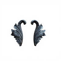 Diseño Moderno de Hierro Forjado para Interiores, Últimos Diseños de Puertas Principales, Adornos Metálicos, Paneles de Valla, Rosetas de Hierro Forjado para Decoración
