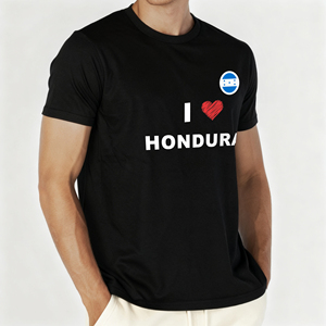 Lightweight and Breathable Honduras Fan <b>T</b>-shirt for Summer Outdoor Gatherings and Matches Promotion - Product Image 2