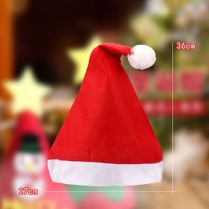 Classic Non-Woven Christmas Santa <b>Hat</b> for Adults and Kids, <b>Holiday</b> Party Decoration and Promotional Gift - Product Image 4