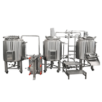 Équipement de micro-brasserie de 1500 L pour brasserie artisanale à domicile, système de brassage de bière artisanale avec acier inoxydable 304