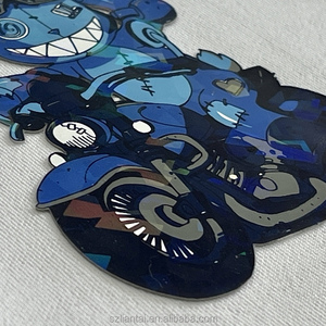 Tùy chỉnh 3D lớn lên Silicone truyền nhiệt Sticker in nhãn quần áo cho T-Shirts Giày túi sử dụng màn hình lụa - Product Image 2