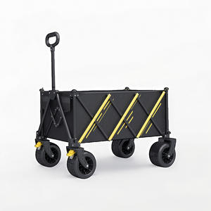 Wow Camping <b>Cart</b> 230L Four-Wheel Foldable Metal Storage <b>Trolley</b> For Outdoor Picnic And Camping Use - Product Image 1