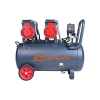 Machine de compresseur d'air silencieux sans huile à grande vitesse portable silencieuse professionnelle 1600*5W 250L
