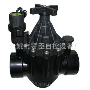 Válvula de Control Electromagnética con Revestimiento de Plástico y Goma, Control de Flujo Unidireccional, Riego Inteligente, Conservación del Agua - Product Image 1