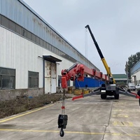 Grue d'araignée hybride électrique d'huile, Grue d'araignée mobile hydraulique, Mini grue d'araignée