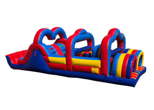 Pista <span class=keywords><strong>de</strong></span> Obstáculos Inflable Comercial para Exteriores, para Desechos Tóxicos, con Material <span class=keywords><strong>de</strong></span> PVC, Certificación CE, Capacidad para 12 Personas, para Juegos <span class=keywords><strong>de</strong></span> Fiesta - Product Image 6