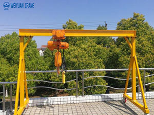 500 किलोग्राम 1 टन 2टन 3 टन 5 टन गोदाम अनुप्रयोग जीतरी क्रेन पोर्टेबल 3 टन छोटे गैन्ट्री क्रेन बिक्री के लिए - Product Image 3