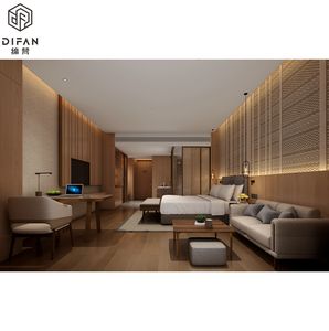 Canapé <span class=keywords><strong>5</strong></span> étoiles au design moderne et personnalisé Fournisseur d'un hôtel Ensemble de meubles pour chambre d'hôtel - Product Image 2