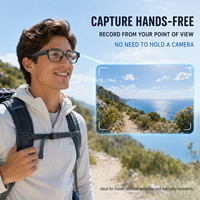 Nouvelles lunettes intelligentes avec caméra vidéo HD, lunettes de soleil, 32 Go, transfert Wi-Fi, enregistrement audio, assistant IA, étanches IP68