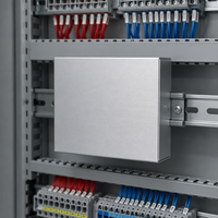 Boîtier d'amplificateur en alliage d'aluminium, boîtier de contrôle, boîtier de projet personnalisé, boîtier d'instrument électronique IP55
