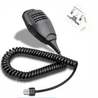 Cordon enroulé pour microphone haut-parleur PMMN4007A, compatible avec les radios bidirectionnelles Motorola GM300 GM338 GM3688 GM3188