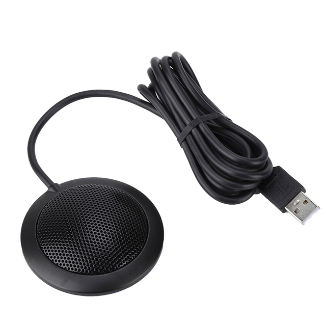 YALIMIC Metal Condenser Wired USB Microphone for Singing Karaoke-Lightweight Mini Design for Desktop & Mobile Use