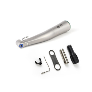 Dental Surgical <b>Instrument</b> 20:1 Fiber <b>Optic</b> Self-Illuminated External Water Channel Silver Electric Class Iii - Product Image 2