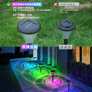 Solar Lawn <b>Lights</b> Outdoor Garden Decorative <b>LED</b> <b>Plug</b> <b>In</b> Water Resistant With <b>Light</b> Sensor 3 Year Warranty - Product Image 1