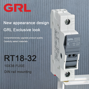 Солнечный PV Mersen предохранитель 10a 1000v Быстрый Удар 32a 1000vdc DC1000V предохранитель Din-рейка держатель предохранителя - Product Image 2