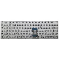 Clavier d'ordinateur portable en argent sterling, pour Asus ZenBook Pro UX501, séries —