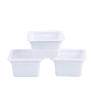 Gobelet carré en plastique PP à paroi simple, 45 ml, diamètre 53 mm, pour fromage, tofu, tomates fermentées, sauces végétariennes, coupelles à trempette personnalisables - Product Image 1
