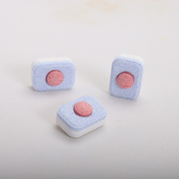 Tablettes nettoyantes pour lave-vaisselle anti-calcaire naturel, détartrant puissant pour nettoyage en profondeur, compatible fosses septiques, prévient l'accumulation et les odeurs