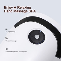 Kabelloses Elektrisches Heiz-Handmassagegerät mit Luftdruck und Vibration für Handfläche, Handgelenk und Finger mit Wärmekompression