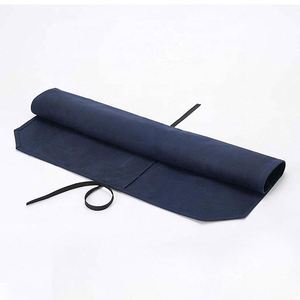 Canvas Chef's Knife Roll <b>Tool</b> <b>Pouch</b> Storage Bag for BBQ Fishing Hunting Multi Purpose Storage Bag - Product Image 3
