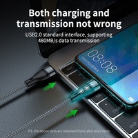 Kabel Data Tipe C PD, kabel Data USB C Tipe C ke Tipe C, pengisian cepat 3A untuk Iphone 15