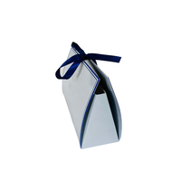 Boîtes de friandises blanches, boîte de faveur de fête, emballage en papier, boîte d'emballage cadeau