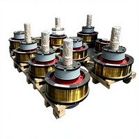 Ensemble complet de roues de grue en acier 42CrMo durable pour mécanisme de déplacement STS