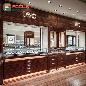 Luxury Jewelry Store Interior Display Tempered Glass Panel Jewelry Shop Display Counter - Product Image 5
