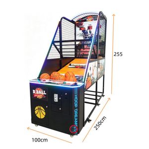 Machine de jeu de basket-ball pliable à monnayeur pour salle de sport intérieure - Product Image 3