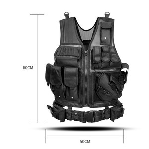 Nuevo Chaleco Táctico Ligero de Moda y Chaleco de Seguridad para <span class=keywords><strong>Paintball</strong></span> y Airsoft con Bolsa para Cargadores - Product Image 2