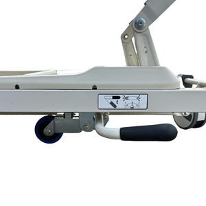 <span class=keywords><strong>Chariot</strong></span> de transfert <span class=keywords><strong>médical</strong></span> de luxe avec garde-corps rotatif - <span class=keywords><strong>Chariot</strong></span> de transport de patients en acier inoxydable <span class=keywords><strong>pour</strong></span> hôpital, clinique, soins à domicile - Product Image 4