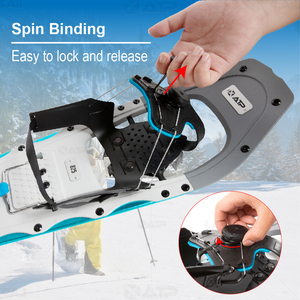 XATP Offre spéciale Raquettes à neige en plastique dur CE OEM pour reliure latérale en dents de scie Vente en gros de ski - Product Image 3