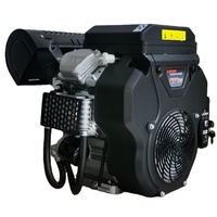 Moteur à essence puissant de 22 CV, 14 kW, 678 cm³, V-Twin OHV, 4 temps, refroidi par air, démarrage électrique, pour automobile, bateau, machines