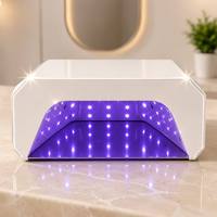 Lampe UV LED rechargeable 2026 pour ongles, séchage rapide, haute puissance, machine automatique pour le séchage du vernis gel, usage domestique et professionnel