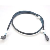 Cable Mini SAS HD 4 en 1 de Carga Rápida de Alta Velocidad Xfusion de 5 A, 0,98 m y 0,82 m, Conectores SAS Internos Retráctiles