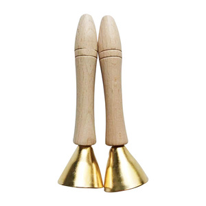 Juego de Instrumentos de Percusión de Madera al por Mayor con Maracas, Claves y Campanas para la Educación Musical y el Juego de Niños - Product Image 4