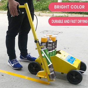 Vernice Spray Termoplastica ad Alta Adesione per Segnaletica Stradale, Materiali Grezzi per Marcature Autostradali, Vernice Gialla e Bianca per Segnaletica Stradale - Product Image 2