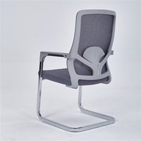 Cadre gris nouvelle chaise de bureau économique de style populaire moderne chaise de commis d'ordinateur